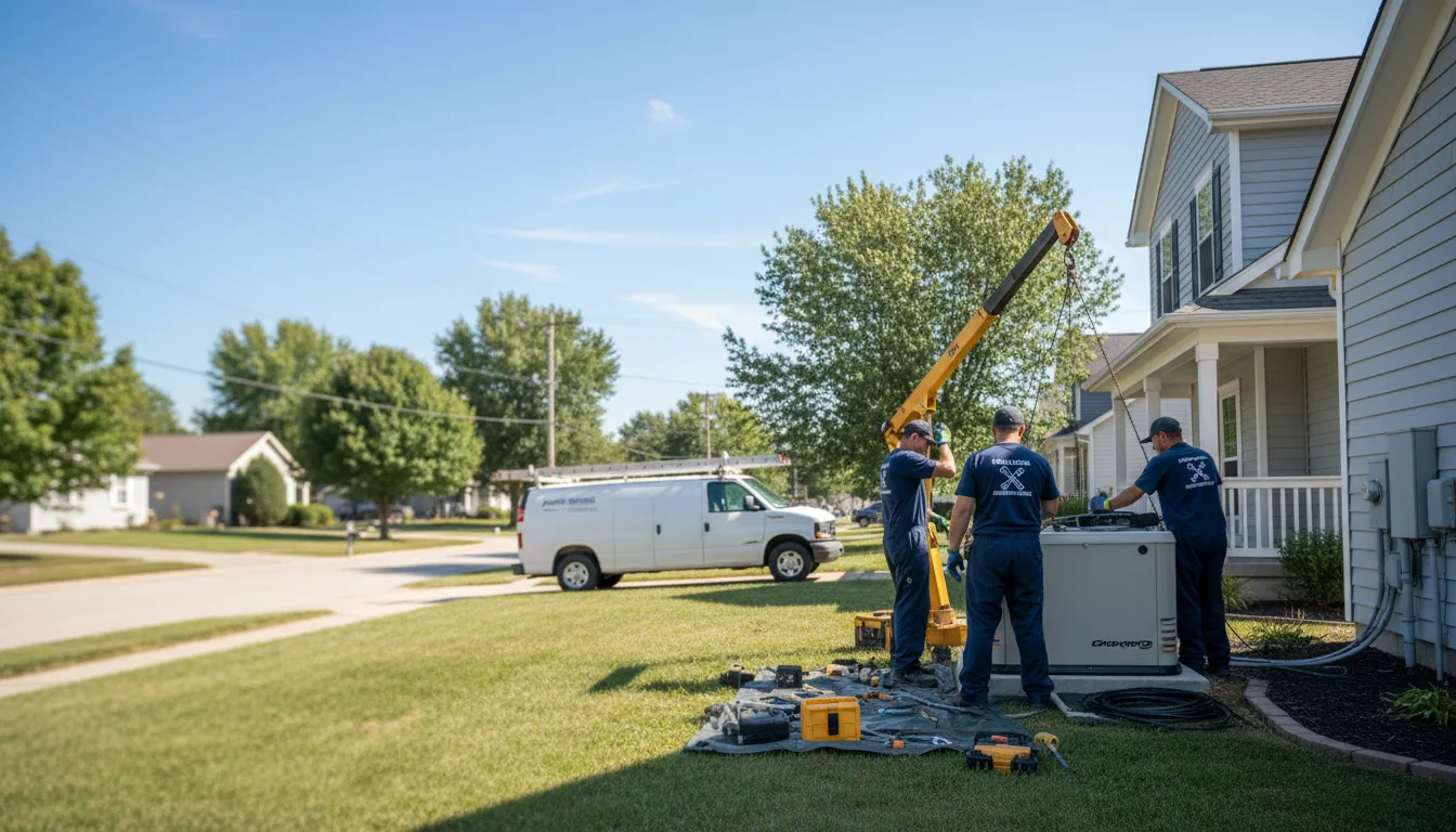 Generator Installation in Elmer, LA near me
